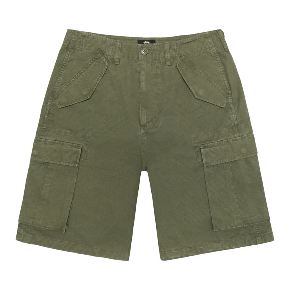 Stussy Cargo Shorts Ripstop Olive Green