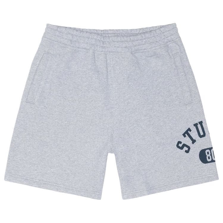 Stussy Varsity Fleece Shorts Grey Heather