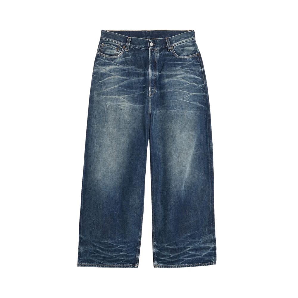Acne Studios 2023M Baggy Fit Jeans Mid Blue