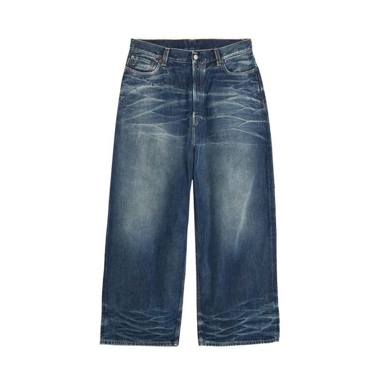 Acne Studios 2023M Baggy Fit Jeans Mid Blue