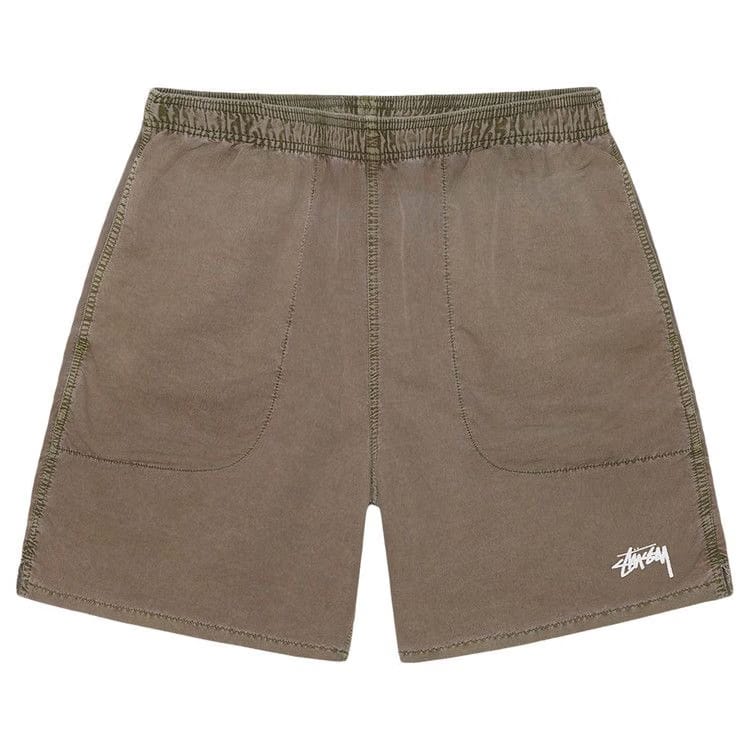 Stussy Pigment Stock Water Shorts Olive