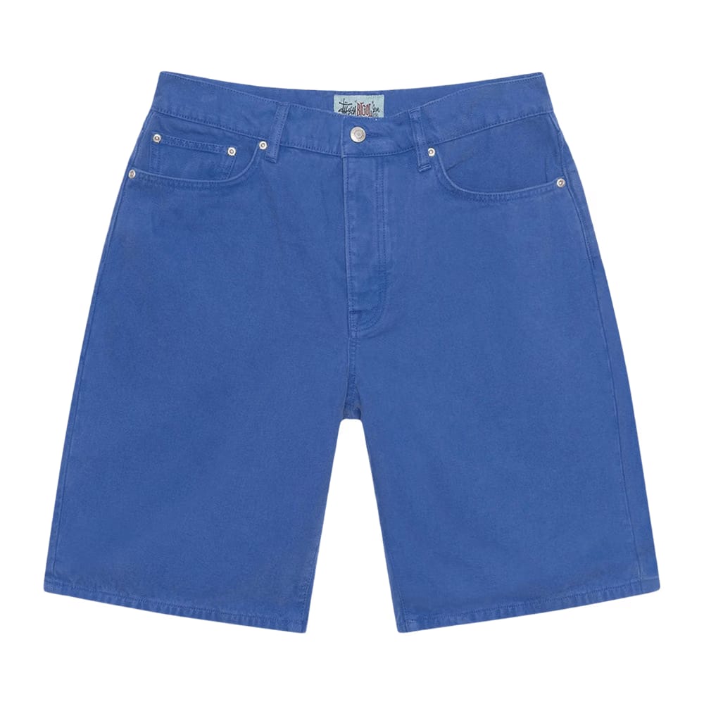 Stussy Washed Canvas Big Ol' Shorts Baja Blue