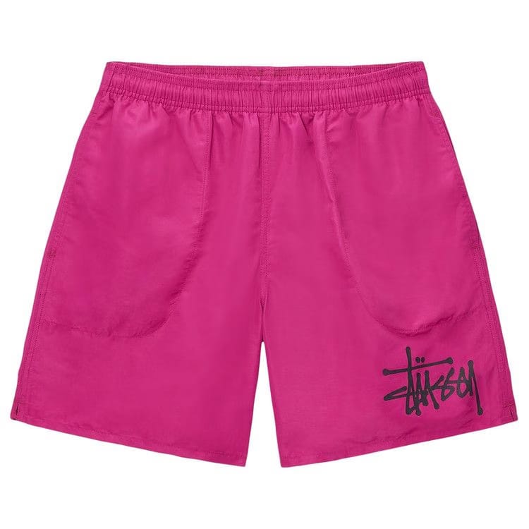 Stussy Big Basic Water Shorts Magenta