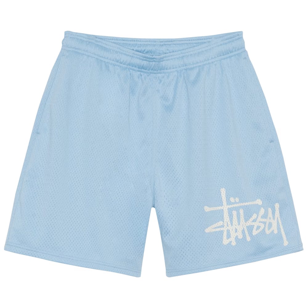 Stussy Big Basic Mesh Shorts French Blue