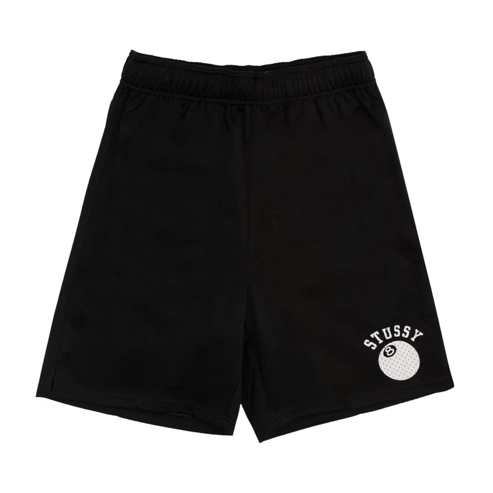 Stussy 8 Ball Mesh Shorts Black
