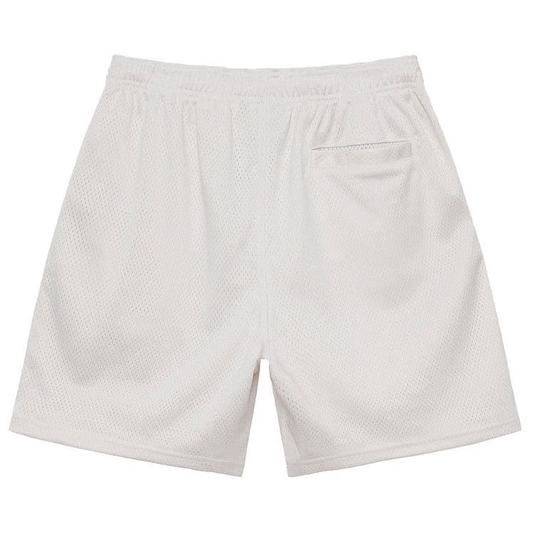 Stussy 4X4 Mesh Shorts Bone