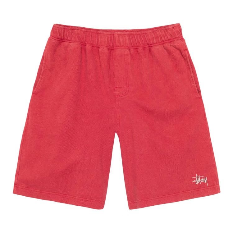 Stussy Double Layer Jersey Shorts Red