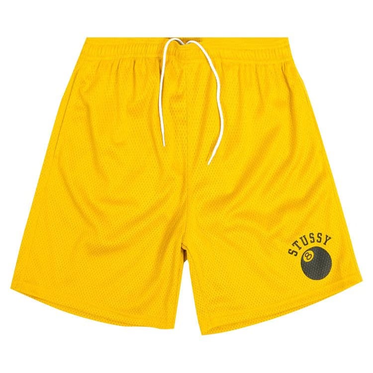 Stussy 8-Ball Mesh Shorts Gold