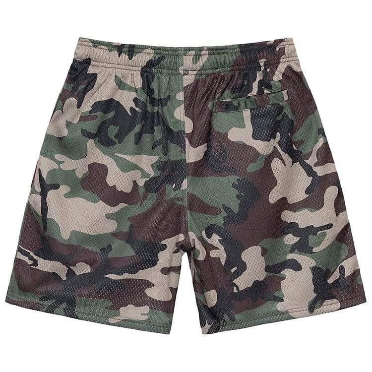 Stussy 4X4 Mesh Shorts Camo