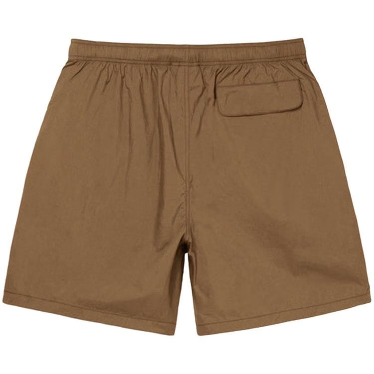 Stussy Big Stock Nylon Shorts Gold