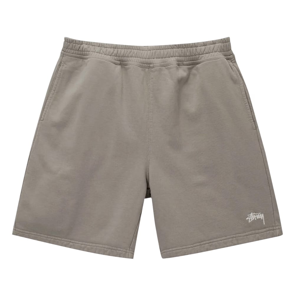 Stussy Overdyed Stock Logo Shorts Sand