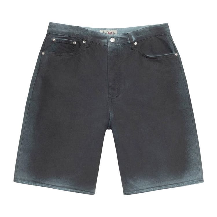 Stussy Spray Dye Big Ol' Shorts Blue