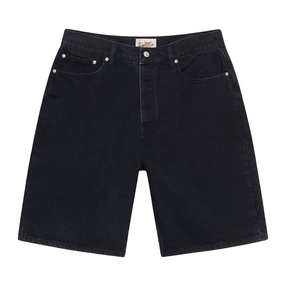 Stussy Big Ol' Denim Shorts Black