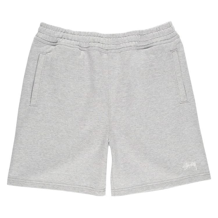 Stussy Stock Logo Shorts Grey Heather
