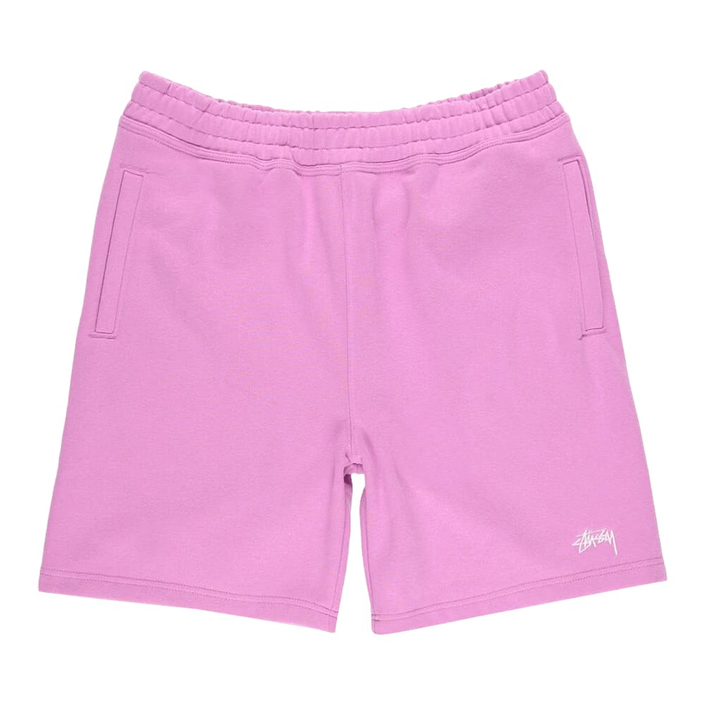 Stussy Stock Logo Shorts Violet