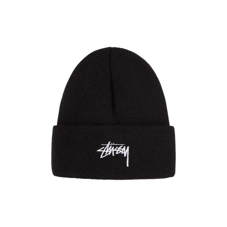 Stussy Stock Cuff Beanie Black