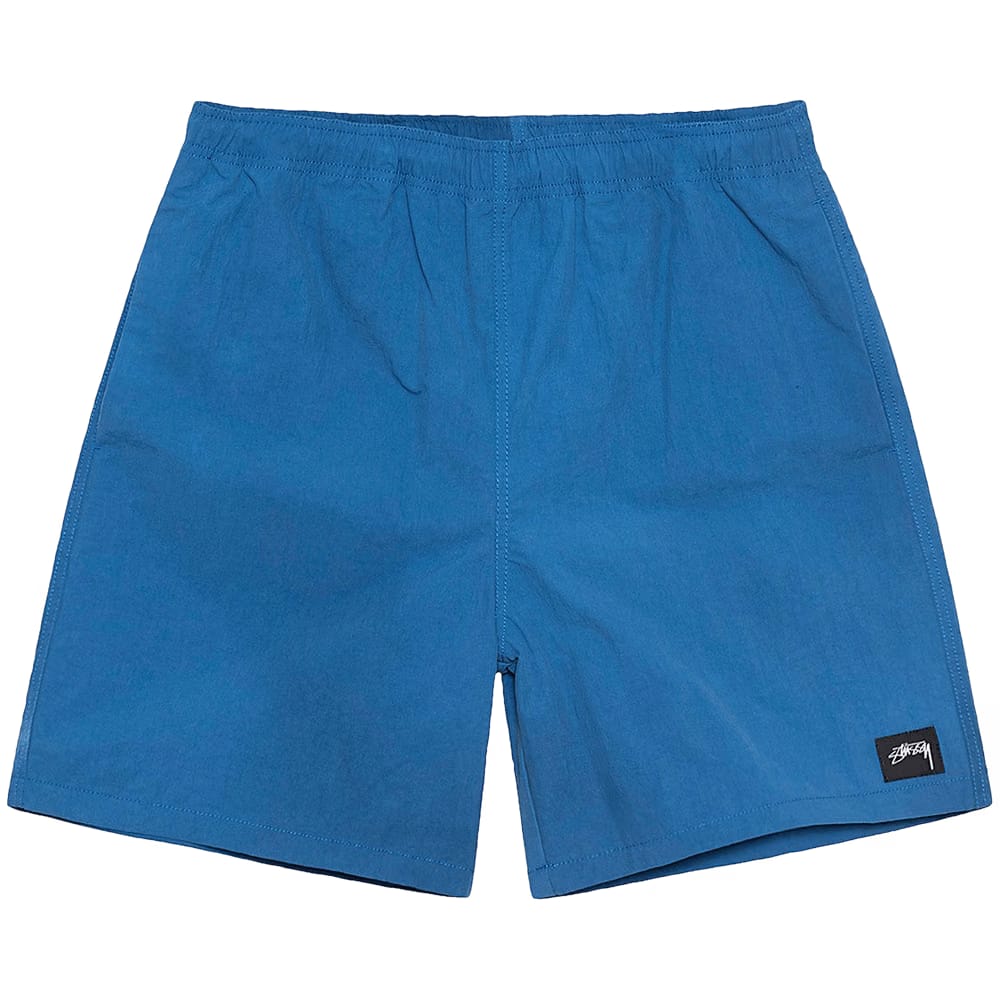 Stussy Wave Dye Nylon Shorts Cobalt