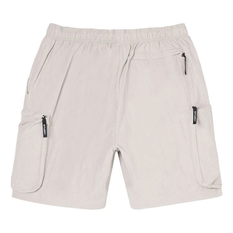 Stussy Nylon Approach Shorts Stone Grey