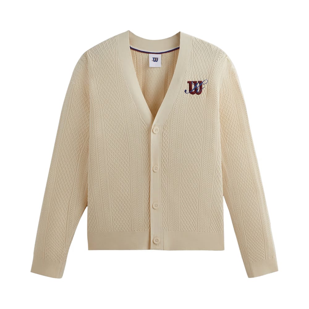Kith For Wilson Sweater Cardigan Seedpearl