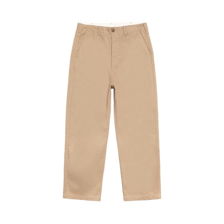 Stussy Chino Wide Leg Trouser Khaki
