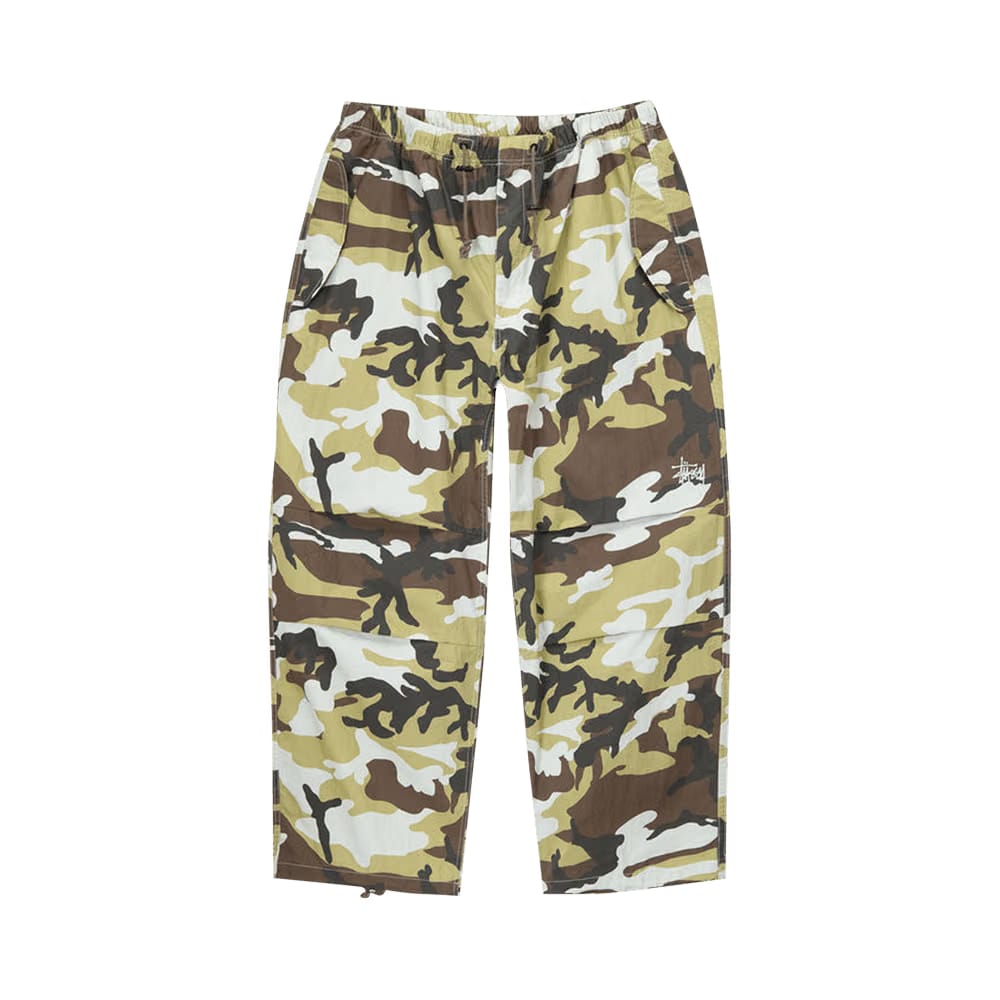 Stussy Nyco Printed Over Trousers Brown Camo