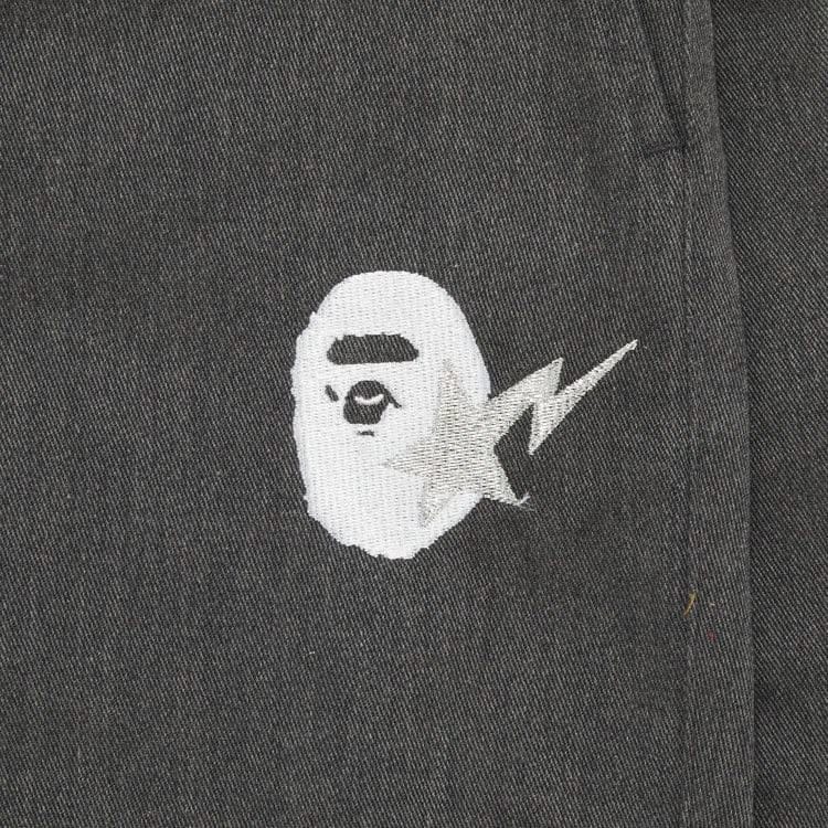 GOAT Exclusive BAPE Chino Melange Pants Charcoal