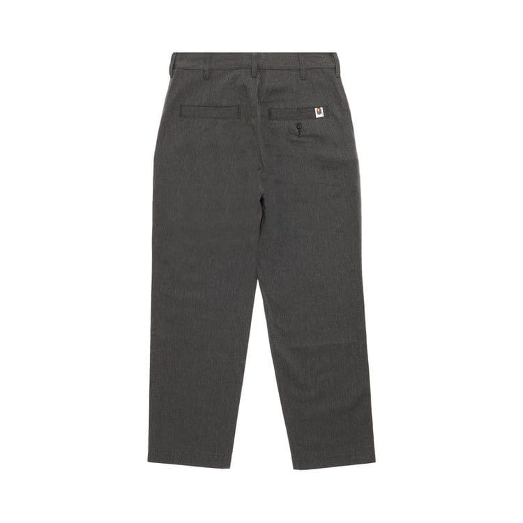 GOAT Exclusive BAPE Chino Melange Pants Charcoal