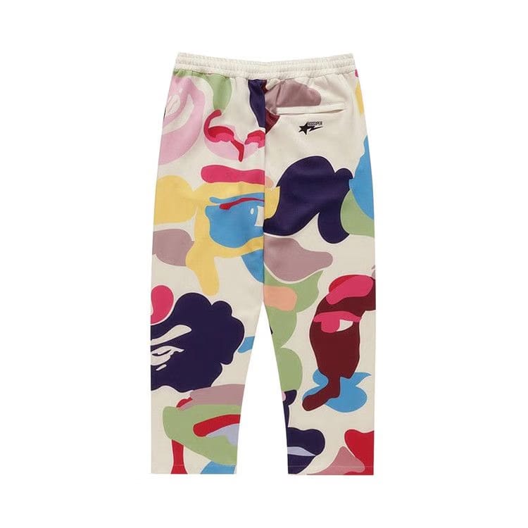 BAPE x KidSuper Patchwork Trackpants Multicolor
