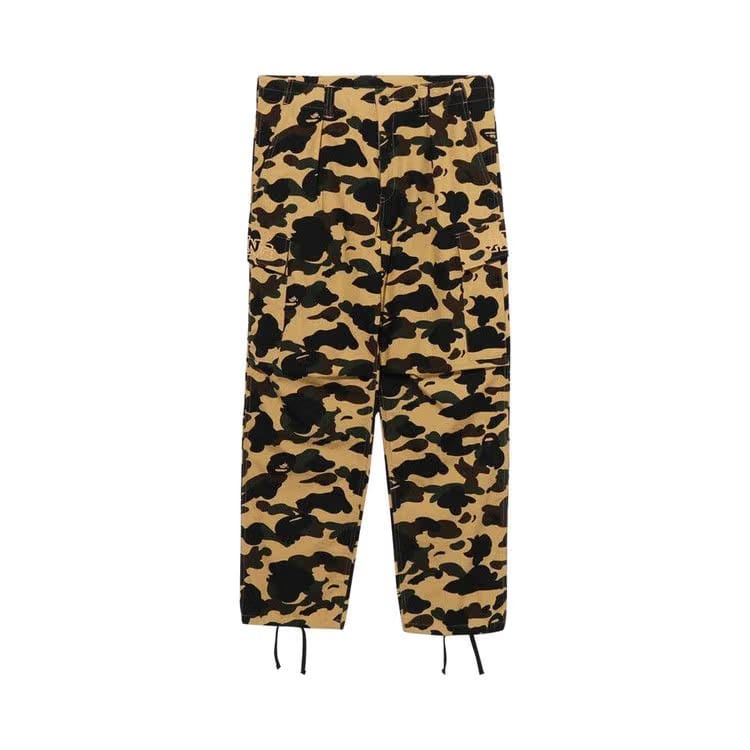 BAPE 1st Camo 6 Pocket Pants Yellow