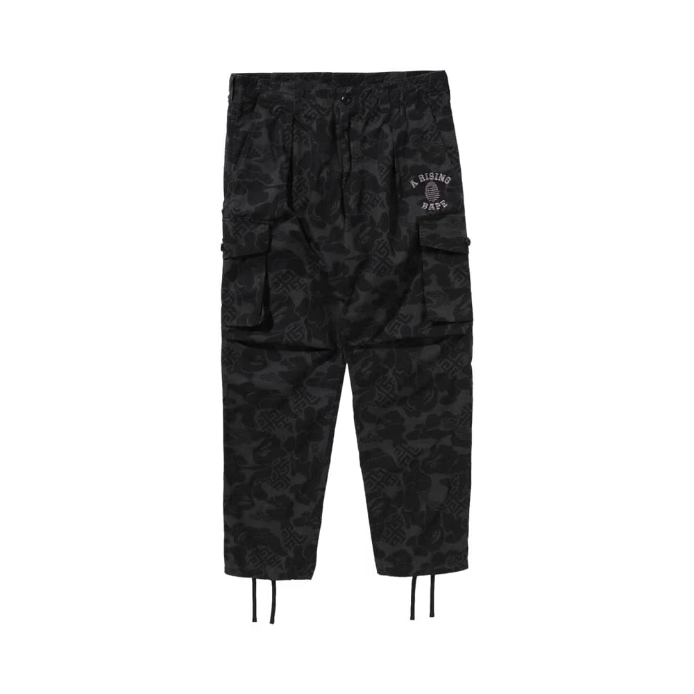 BAPE Asia Camo Army Pants Black