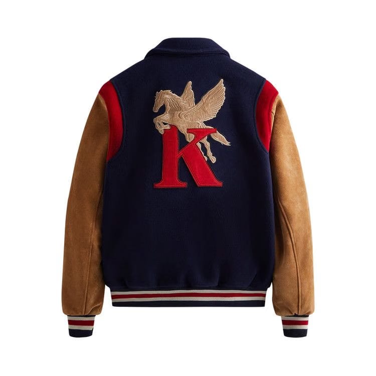 Kith Varsity Wool Coaches Jacket Nocturnal