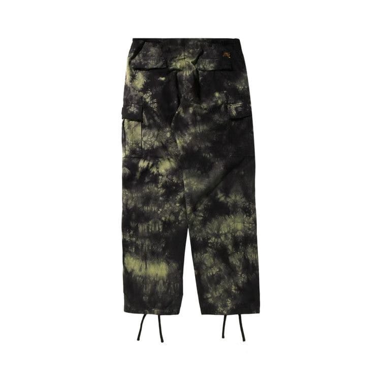 BAPE Tie Dye Relaxed Fit 6 Pocket Pants Black