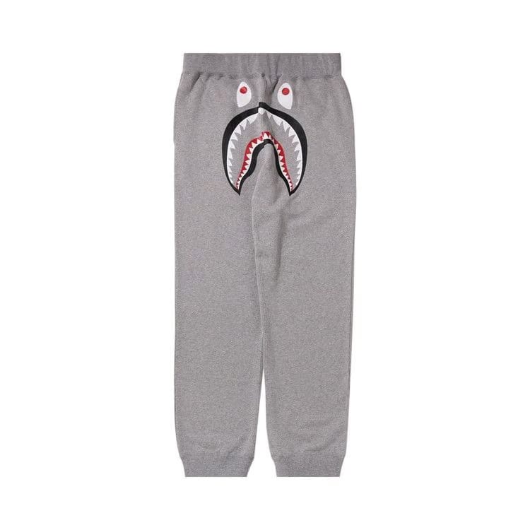 BAPE Shark Sweat Pants Grey