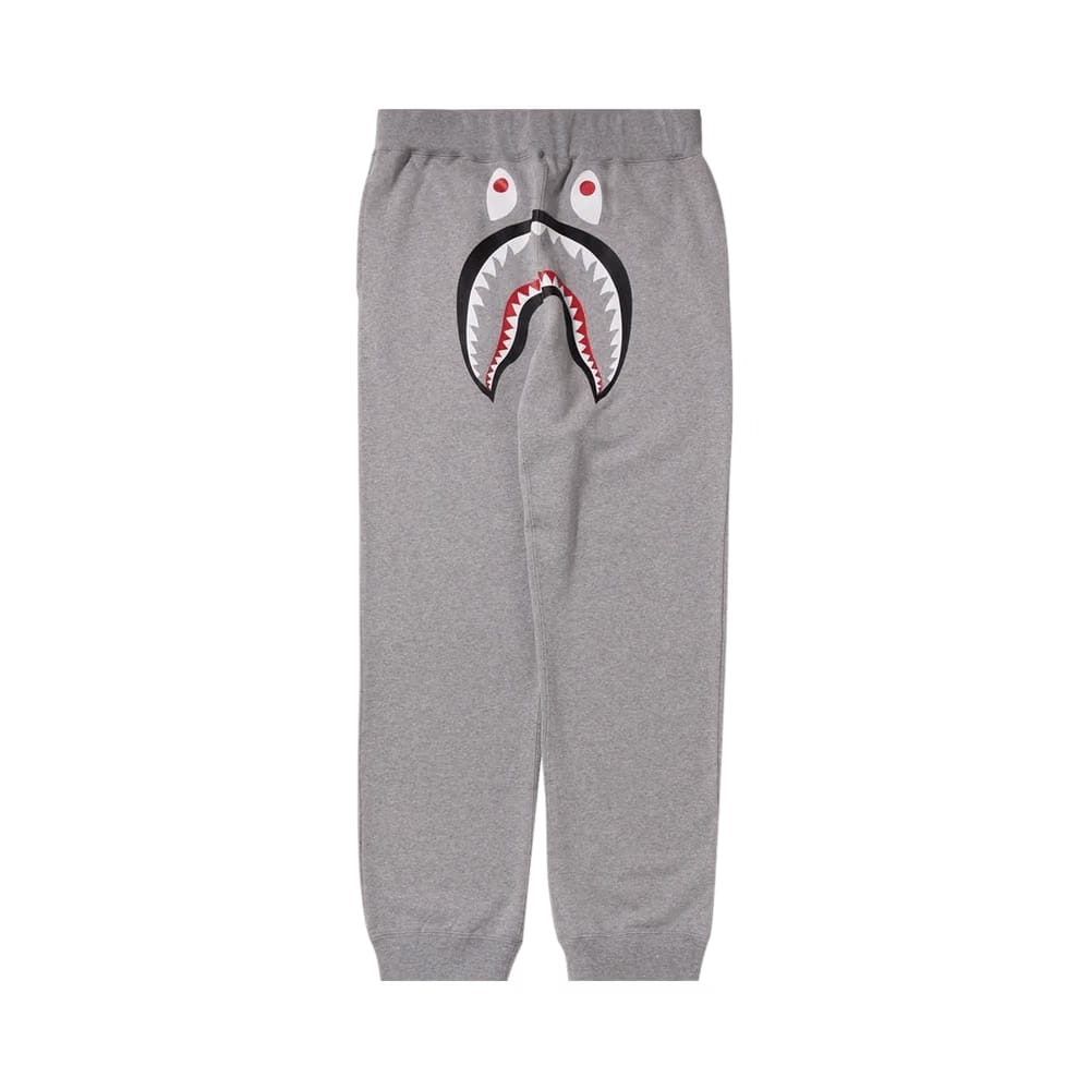 BAPE Shark Sweat Pants Grey