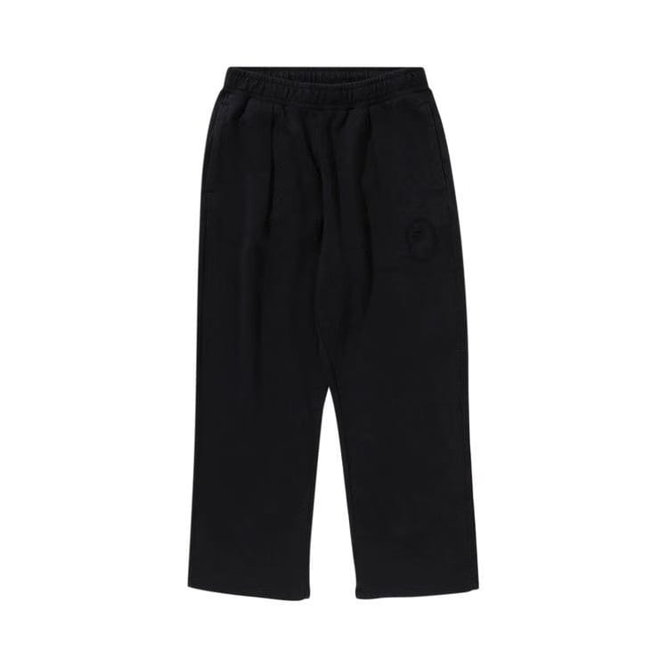 BAPE Garment Dye Oversized Fit Sweatpants Black