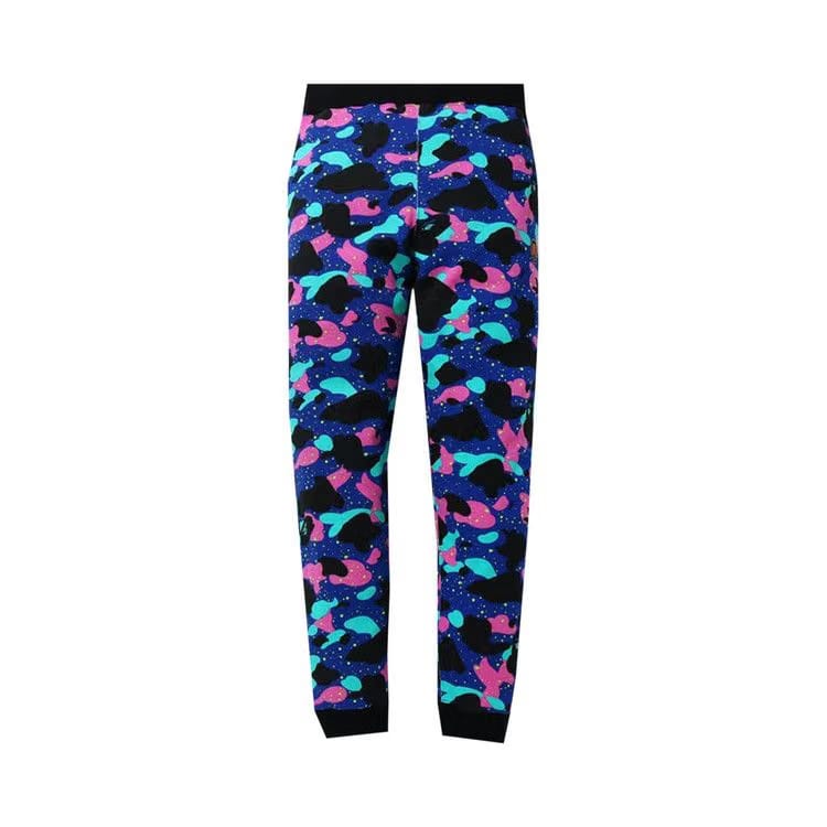 BAPE x Kid Cudi Camo Slim Sweatpants Navy