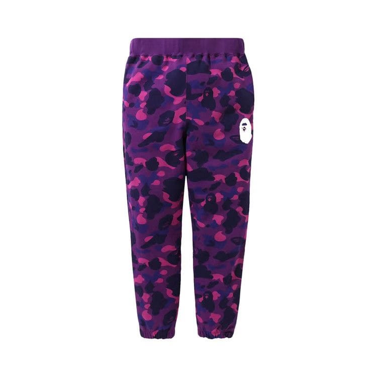 BAPE Color Camo Sweat Pants Purple