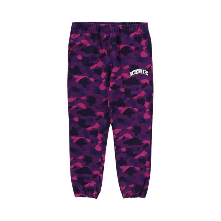 BAPE Color Camo Sweatpants Purple