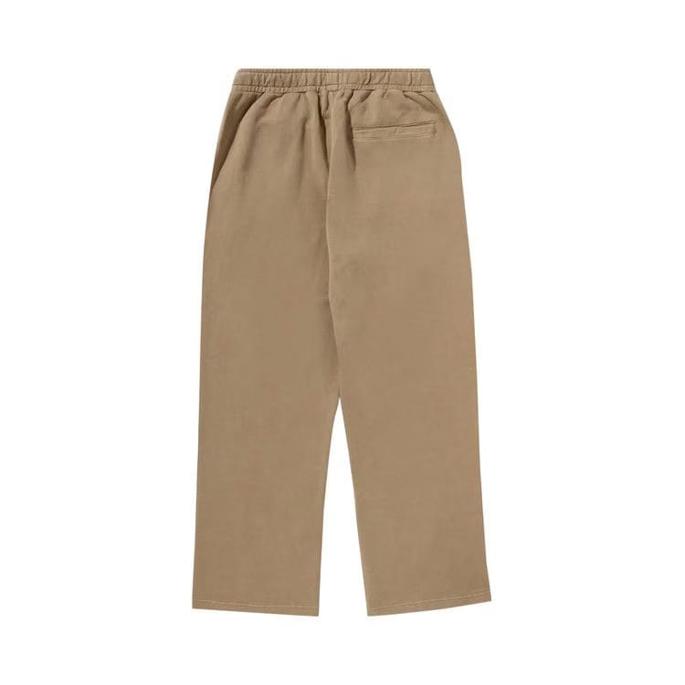 BAPE Garment Dye Oversized Fit Sweatpants Beige
