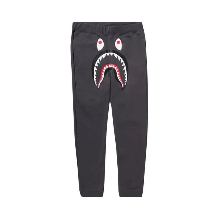 BAPE ABC Camo Shark Sweatpants Charcoal