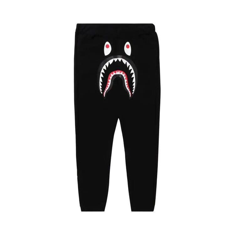 BAPE ABC Camo Shark Sweatpants Black