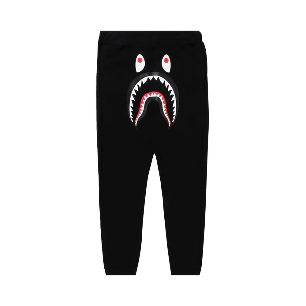 BAPE ABC Camo Shark Sweatpants Black