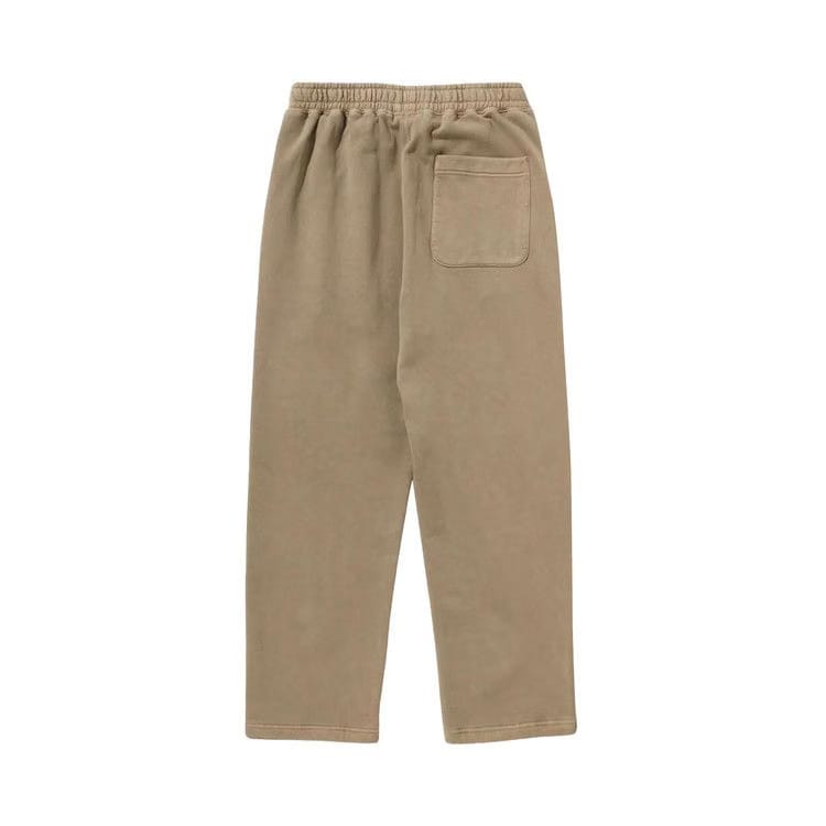 BAPE Bathing Ape Logo Relaxed Fit Sweatpants Beige