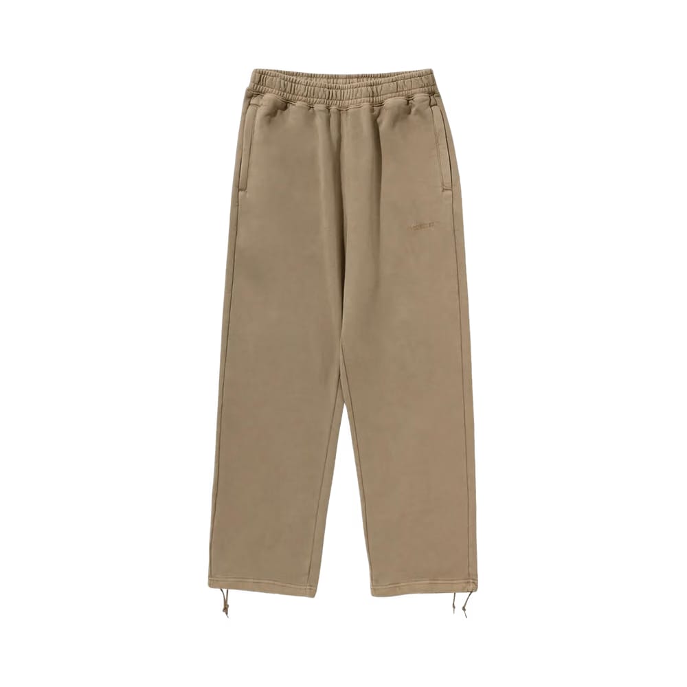 BAPE Bathing Ape Logo Relaxed Fit Sweatpants Beige