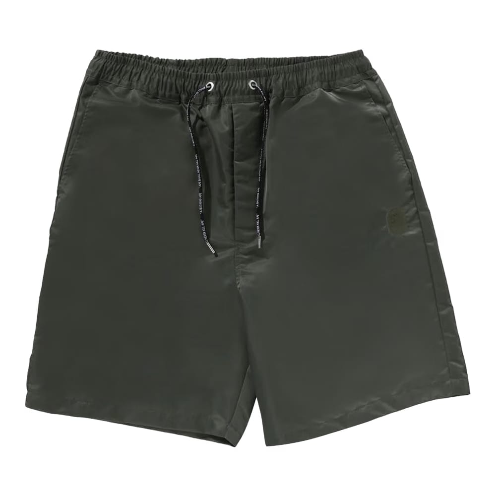 BAPE Ape Head Nylon Twill Relaxed Fit Shorts Olive Drab