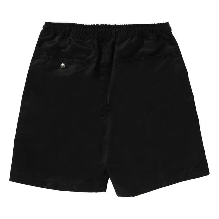 BAPE Ape Head Nylon Twill Relaxed Fit Shorts Black