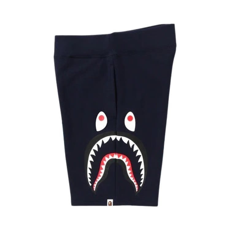 BAPE ABC Camo Side Shark Sweatshorts Blue