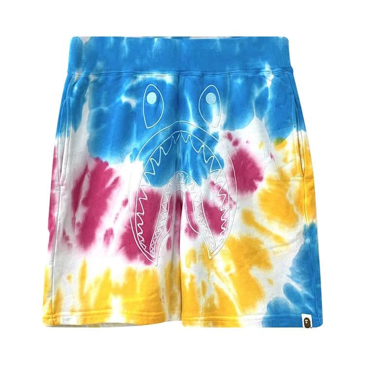 BAPE Shark Sweat Shorts Multicolor