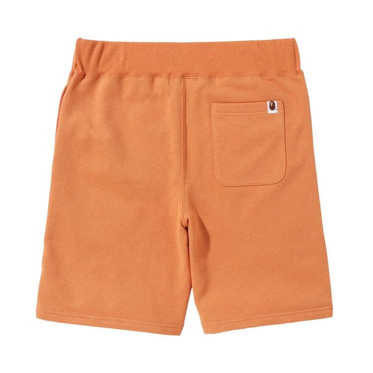 BAPE Multi Fonts Sweatshorts Orange