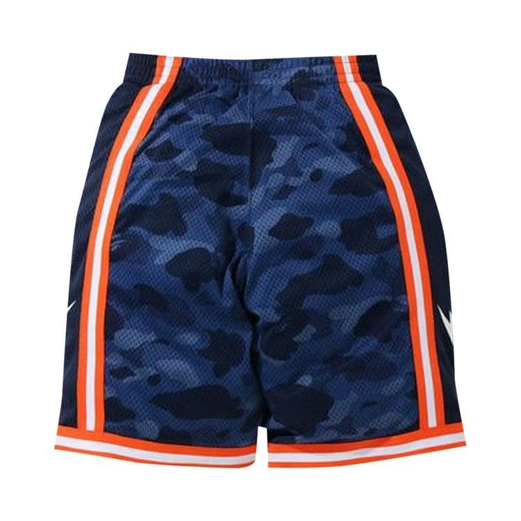 BAPE Color Camo Wide Basketball Shorts Navy